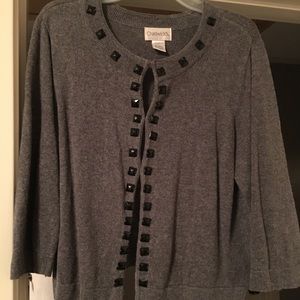 Cropped cardigan